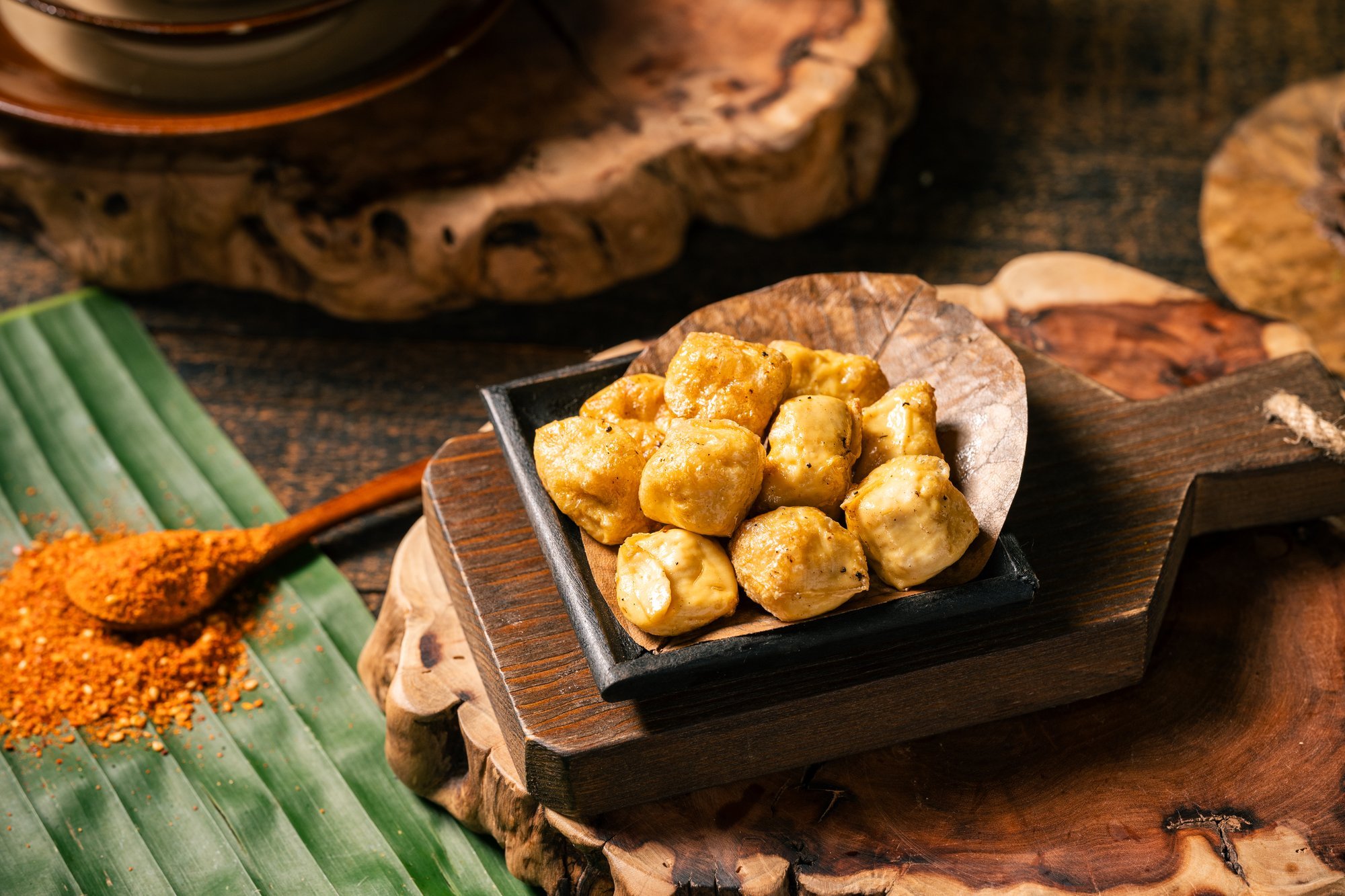 菜品图片-云桥云味-灌浆小豆腐